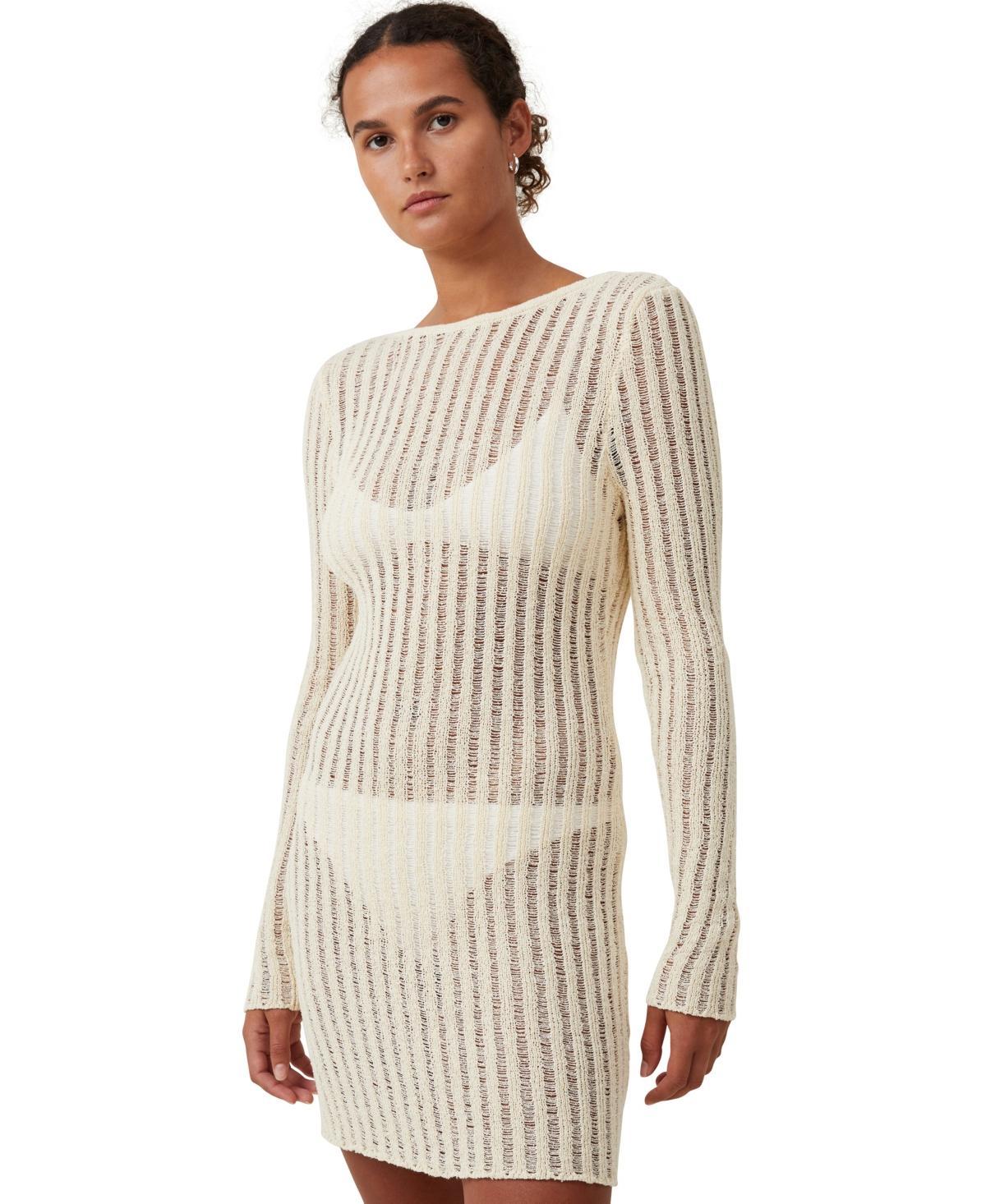 Cotton On Womens Ladder Knit Mini Dress Product Image