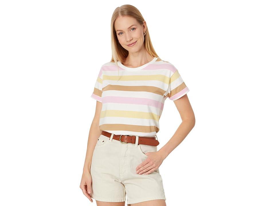 Barbour Barbour Lyndale Top (Lemonade Stripe) Women's Clothing Product Image