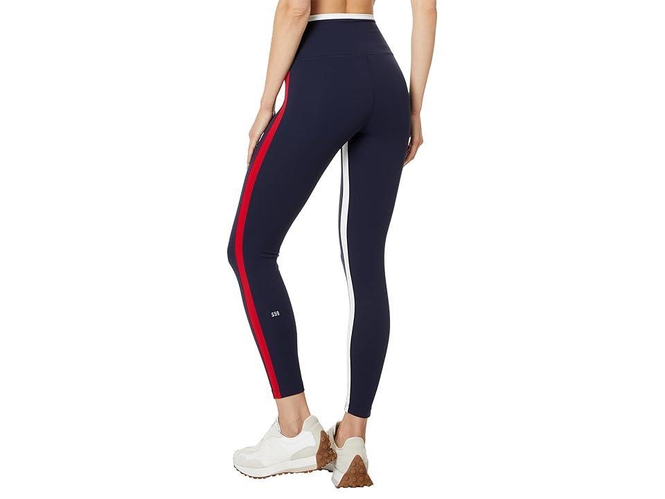 Splits59 Sammy High Waist Rigor 7/8 Legging in Black. - size S (also in M, XS) Product Image