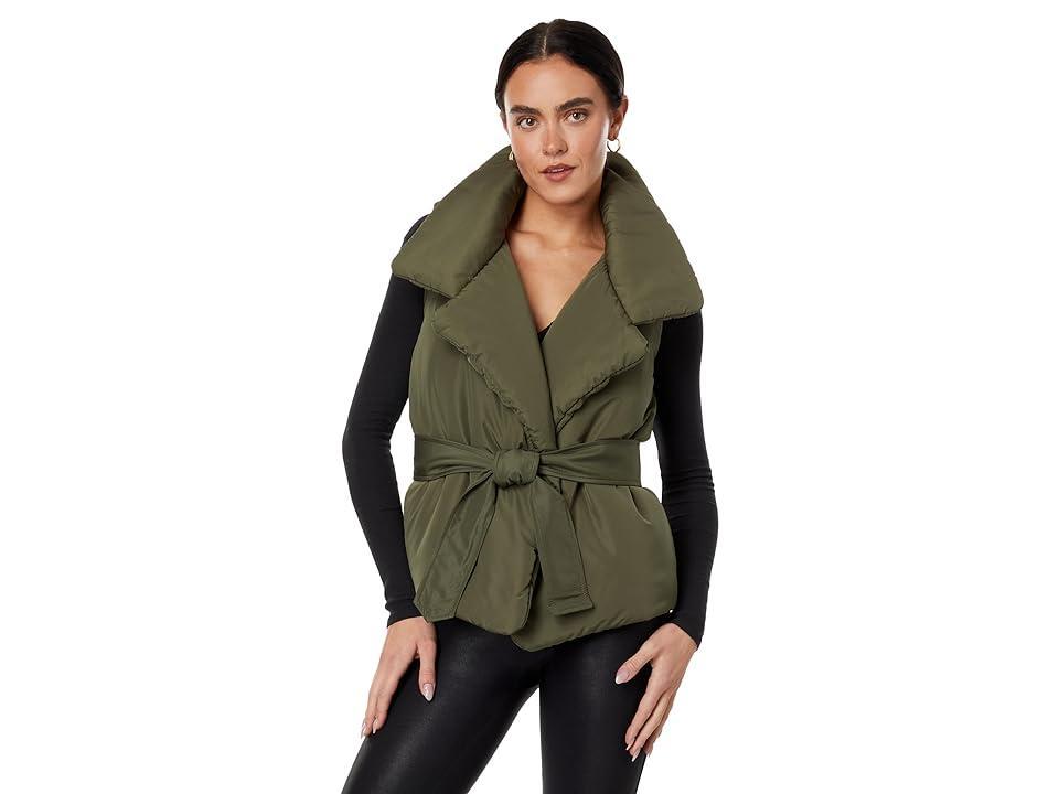 Norma Kamali Sleeveless Sleeping Bag Vest (Military) Women's Vest Product Image