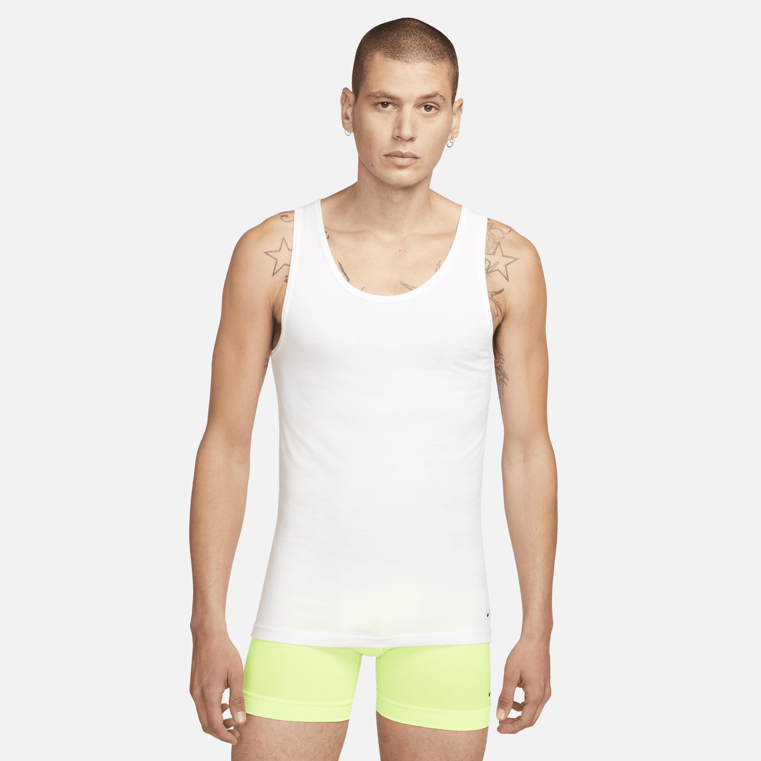 Nike Mens 2-Pack Dri-FIT Stretch Cotton Tanks Product Image