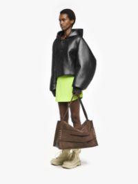 CURVED HEM MINI SKIRT in green | JW Anderson US  Product Image