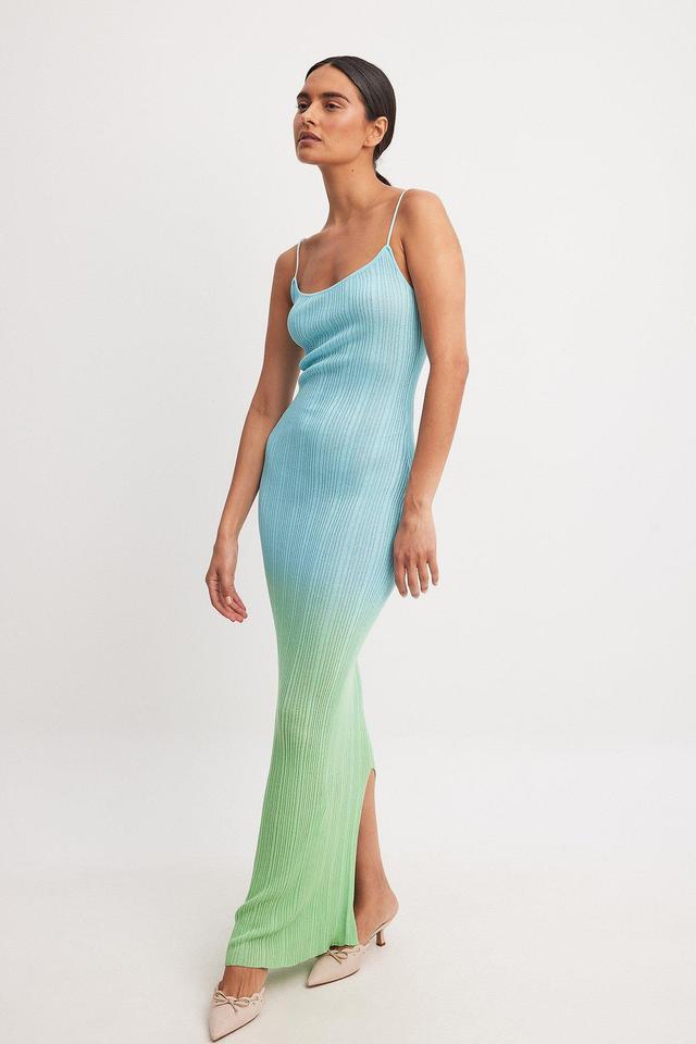 Knitted Ombre Maxi Dress Product Image