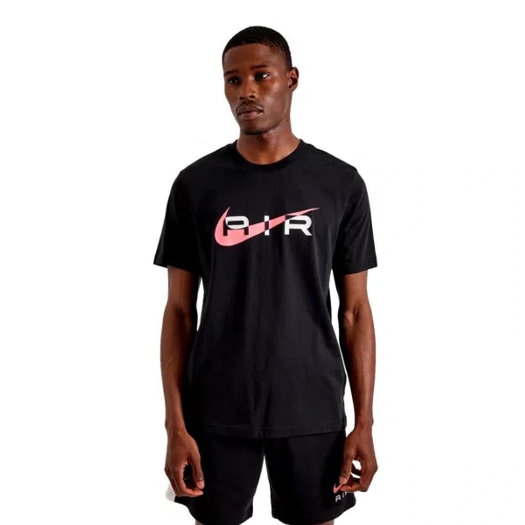 NIKE Mens  Nsw Sw Air Graphic T-shirt In Black/pink Foam Product Image