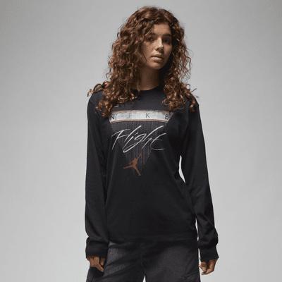 Jordan Women's Long-Sleeve Graphic T-Shirt Product Image