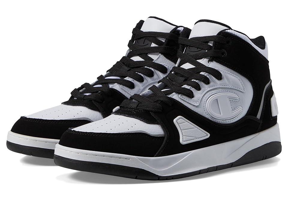 Champion Rezone Drill Hi Black) Men's Shoes Product Image