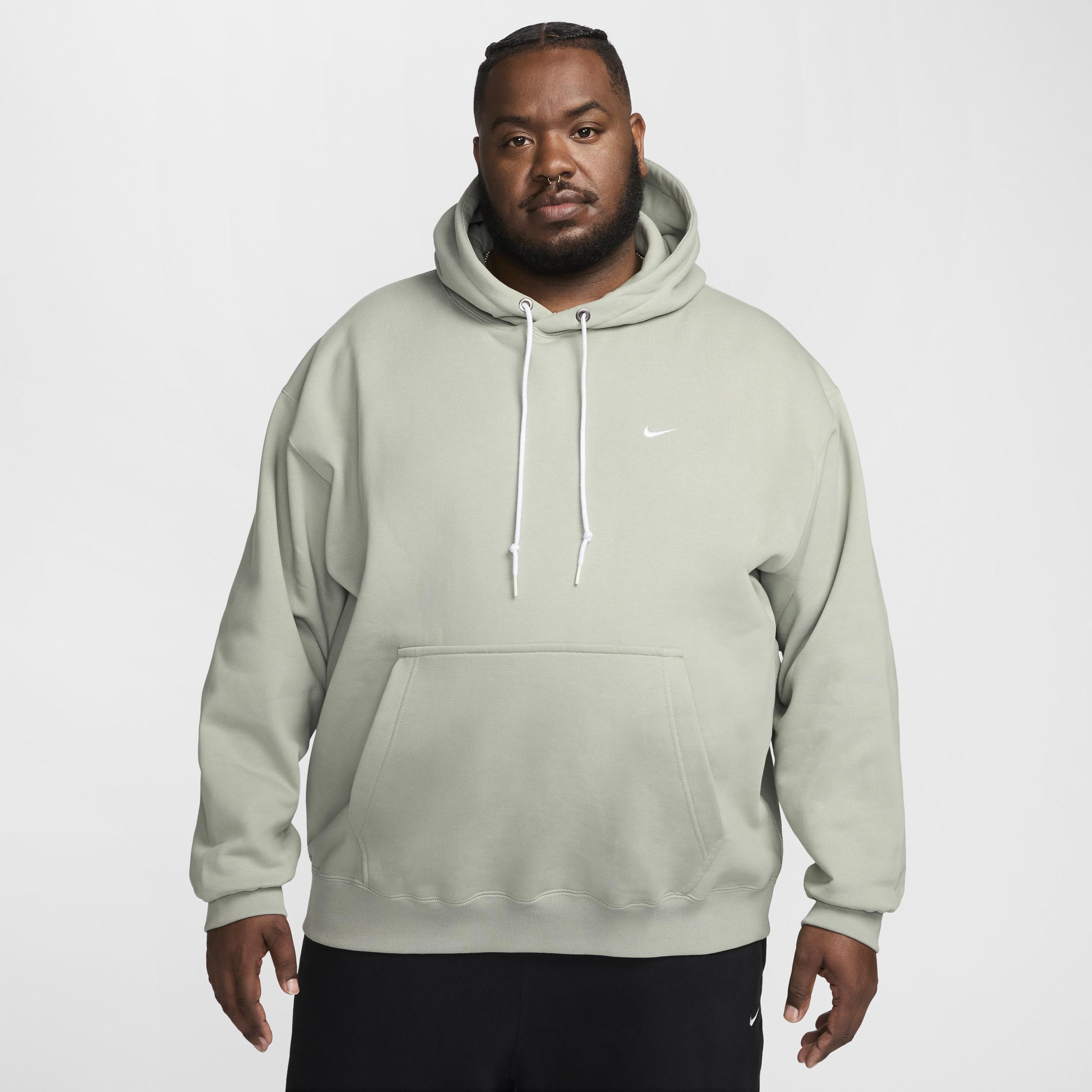 Nike Men's Solo Swoosh Fleece Pullover Hoodie Product Image