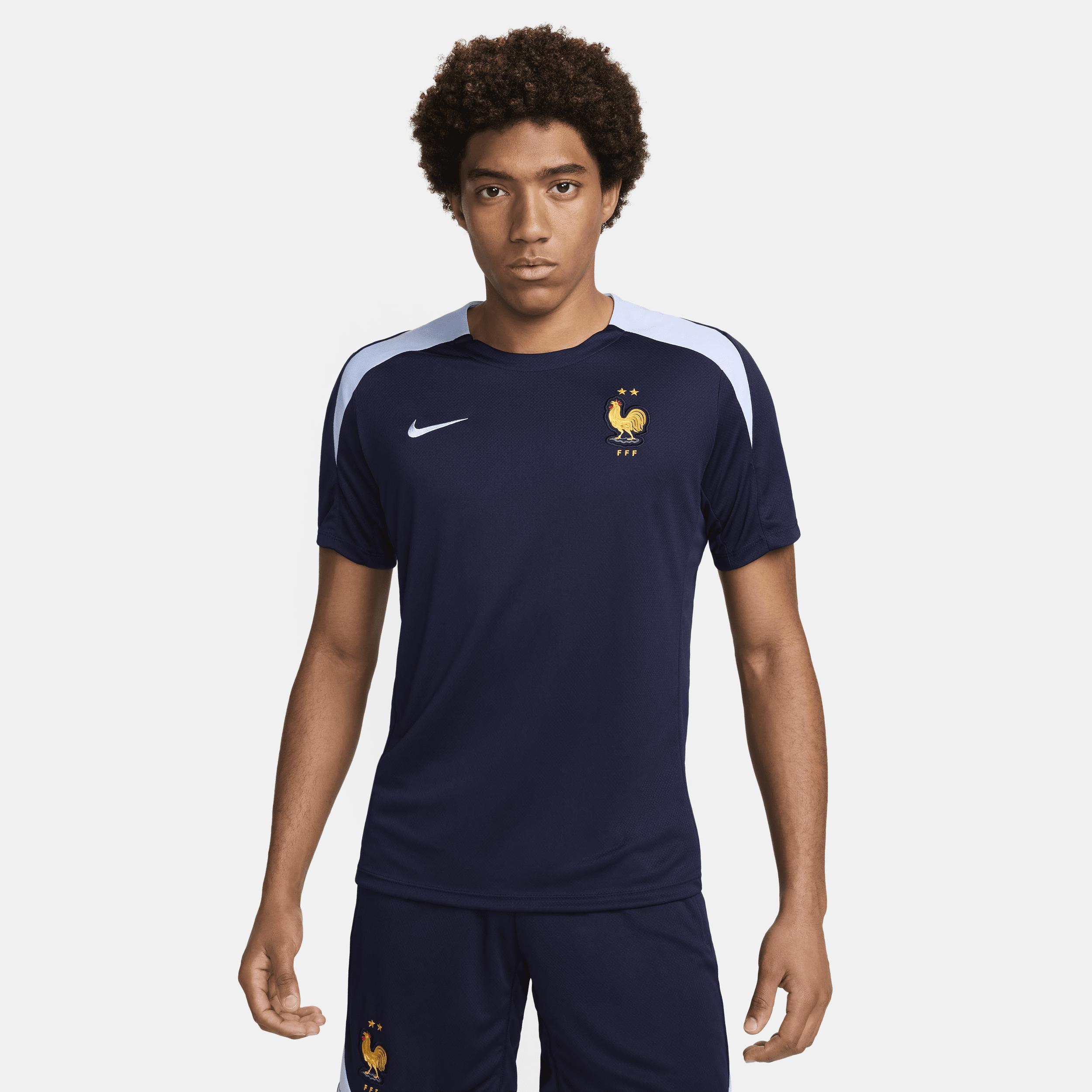 FFF Strike Nike Men's Dri-FIT Soccer Short-Sleeve Knit Top Product Image