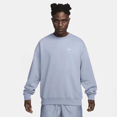 Nike Solo Swoosh Men's French Terry Crew Product Image