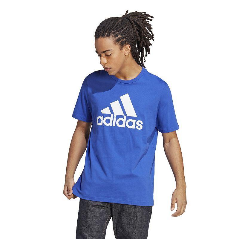 adidas Mens Badge of Sport Essentials T-Shirt , 3X-Large - Mens Athletic Performance Tops at Academy Sports Product Image