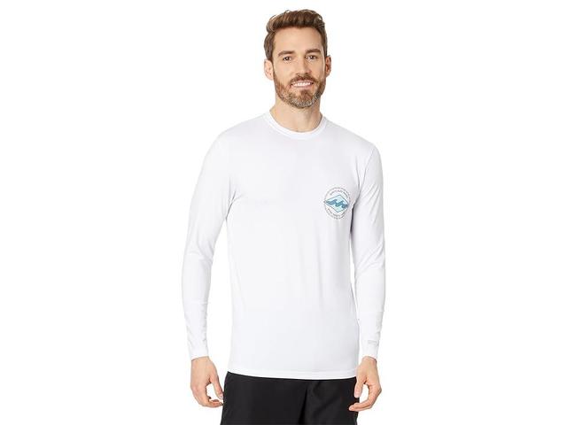 Billabong Rotor Diamond Loose Fit Long Sleeve Rashguard Men's Swimwear Product Image