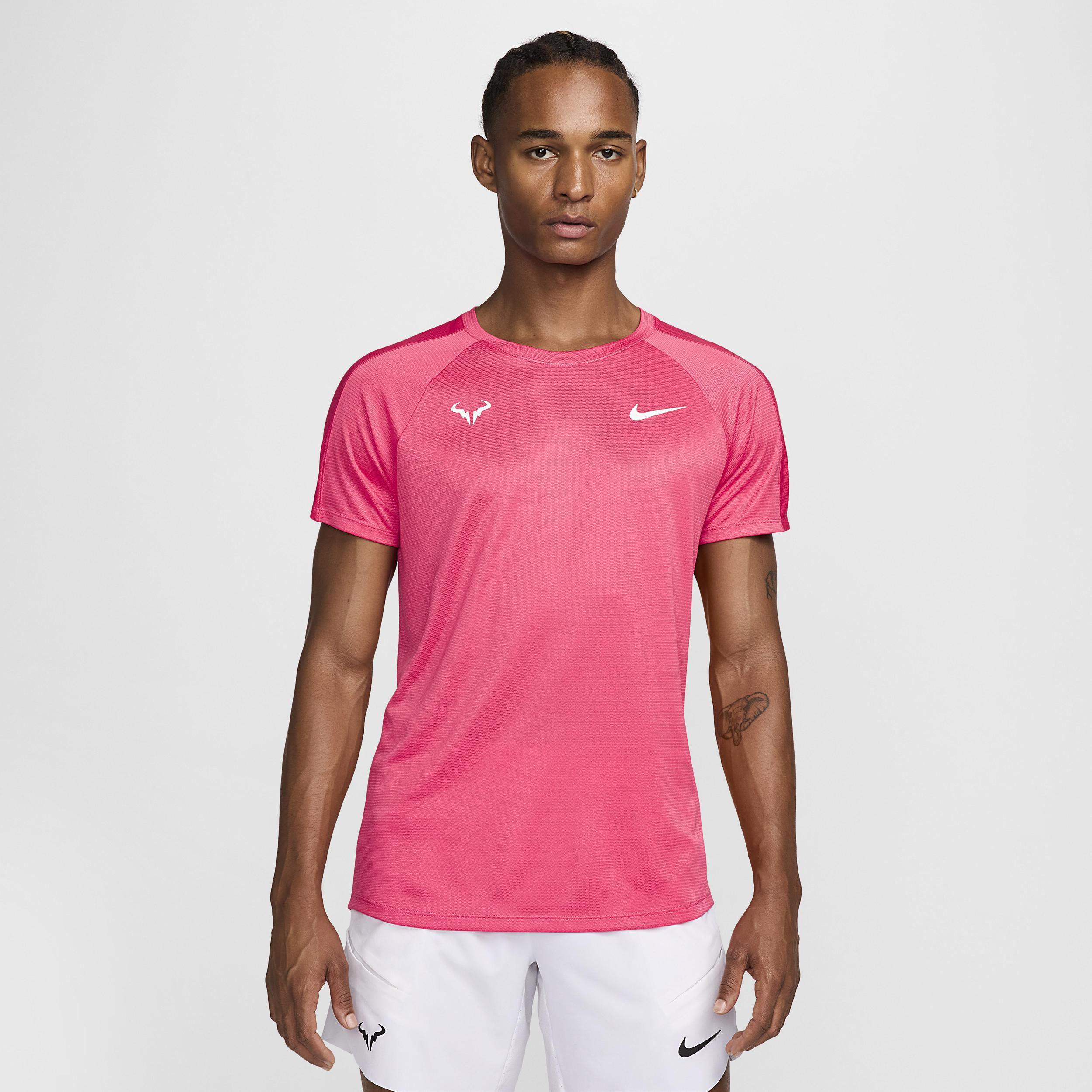 Rafa Challenger Nike Mens Dri-FIT Short-Sleeve Tennis Top Product Image