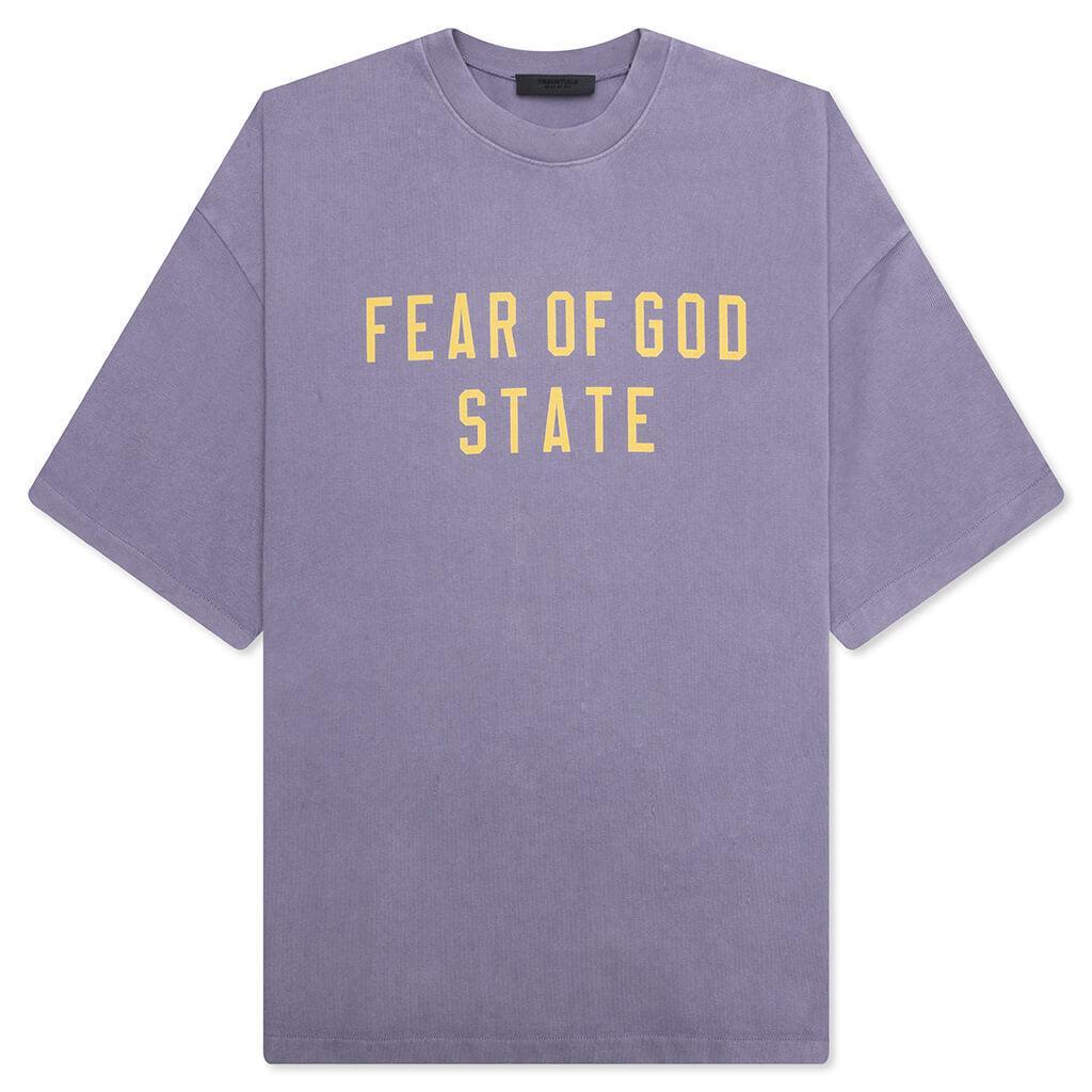 Heavy Crewneck Tee - Lavender Male Product Image