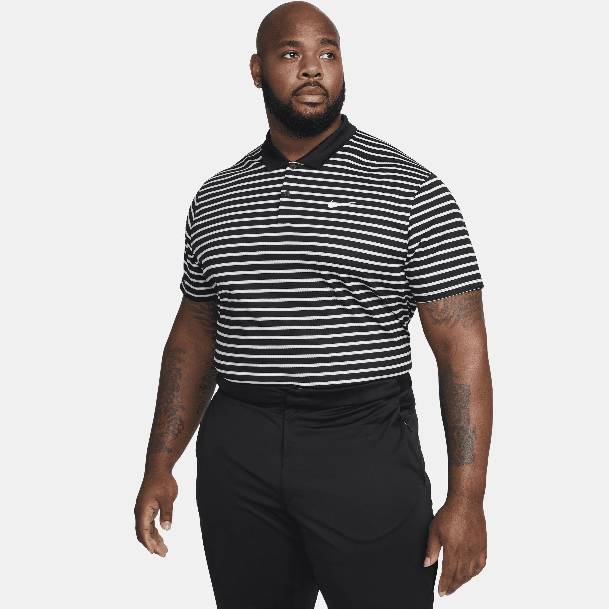 Nike Men's Dri-FIT Victory Striped Golf Polo Product Image