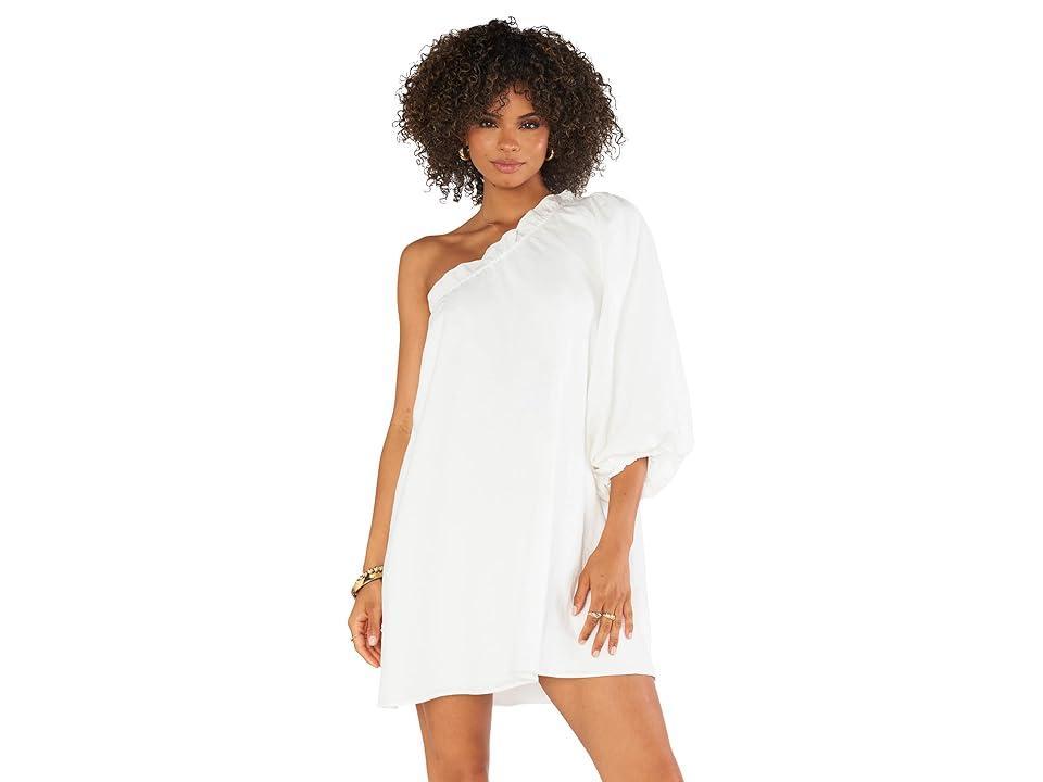 Show Me Your Mumu High Volume Mini Dress Linen) Women's Dress Product Image