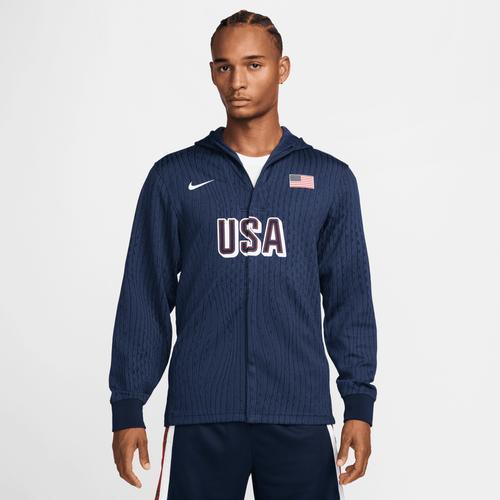 USA Nike Mens Dri-FIT ADV Basketball Game Jacket Product Image