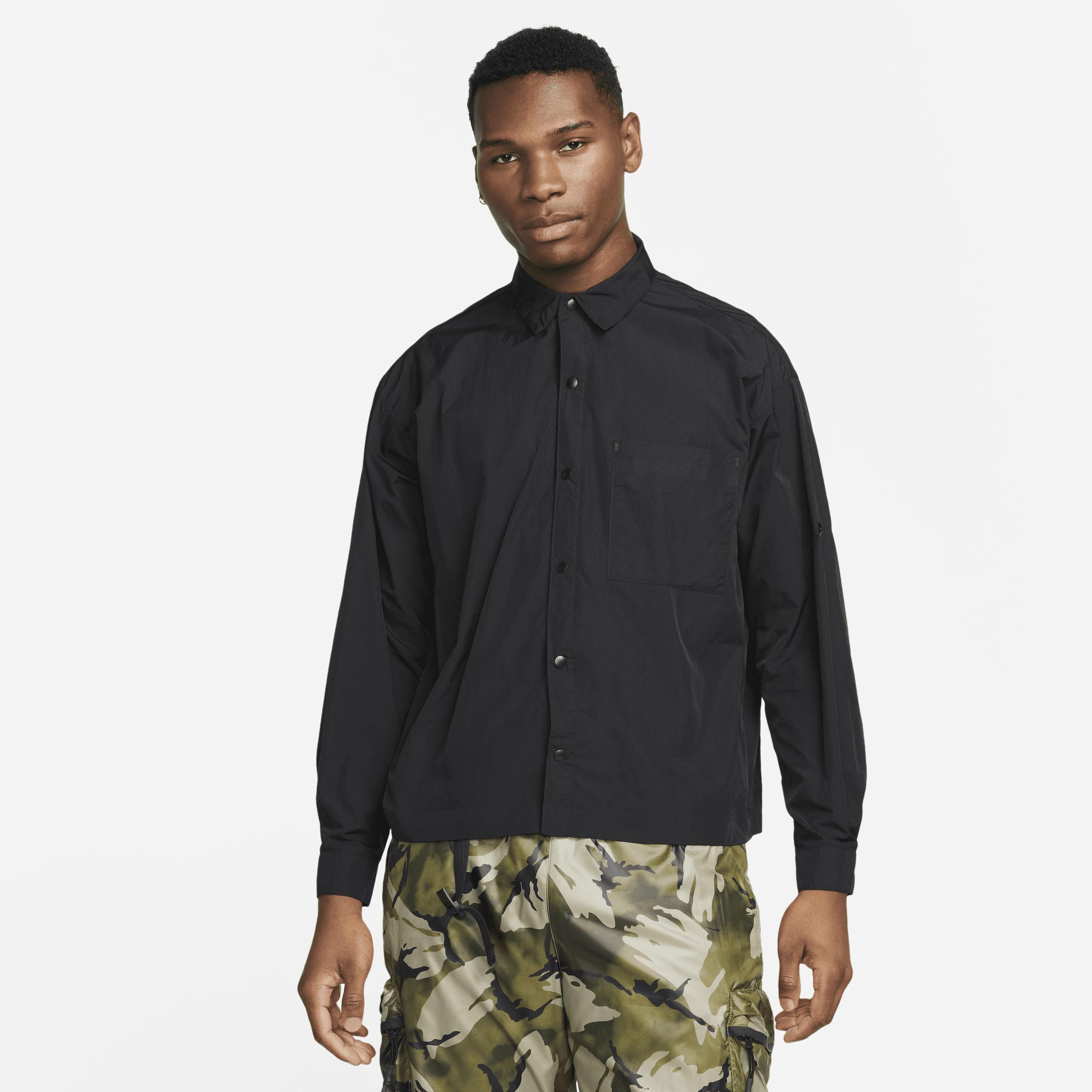 Nike Sportswear Tech Pack Men's Woven Long-Sleeve Shirt Product Image