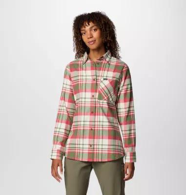 Columbia Women's Calico Basin Flannel Long Sleeve Shirt- Product Image