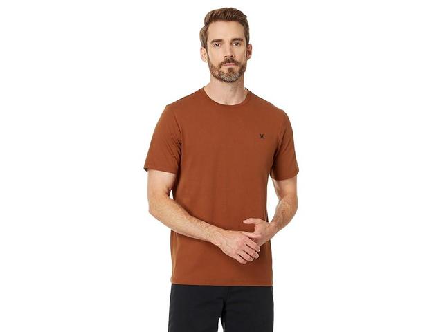 Hurley Explore Icon Short Sleeve Tee (Royal Ember) Men's Clothing Product Image