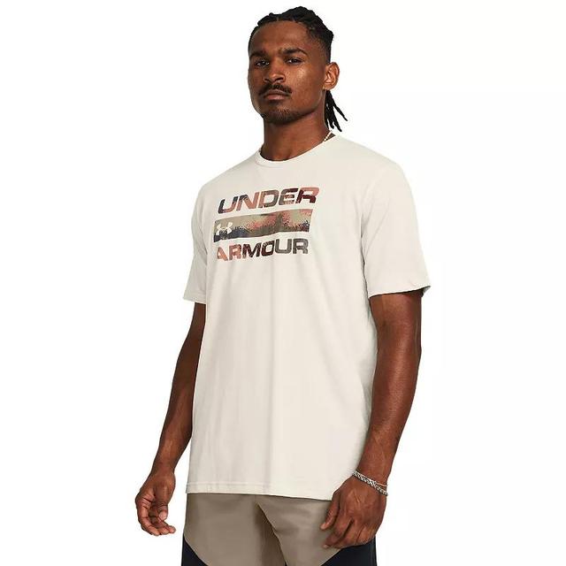 Mens Under Armour Stacked Logo Tee Product Image