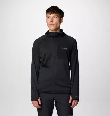 Columbia Men's Triple Canyon Grid II Fleece Hooded Full Zip Jacket - Tall- Product Image