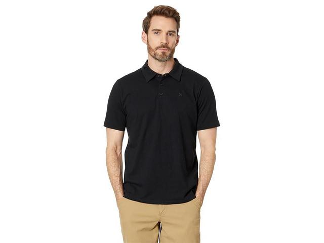 Hurley H2O Dri Ace Slub Short Sleeve Polo Men's Clothing Product Image