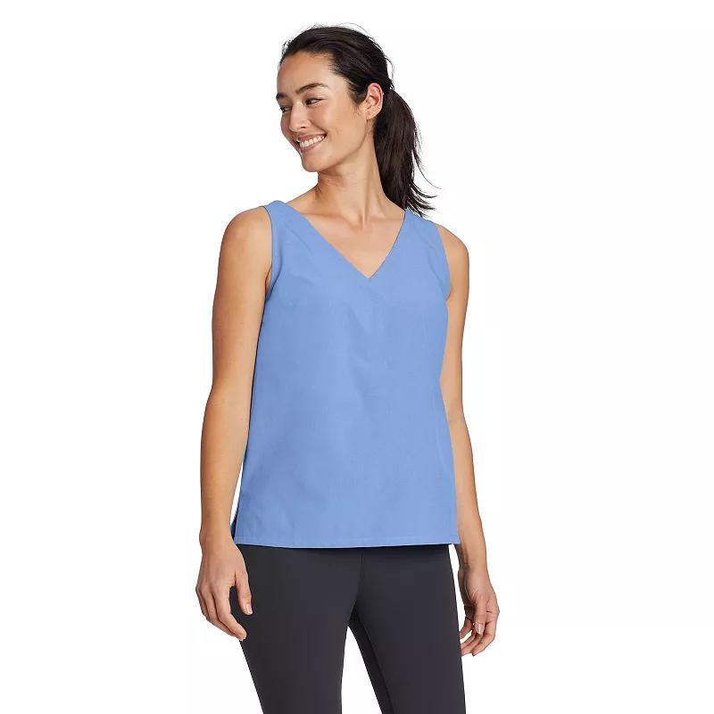 Womens Eddie Bauer Departure V-Neck Tank Top Product Image