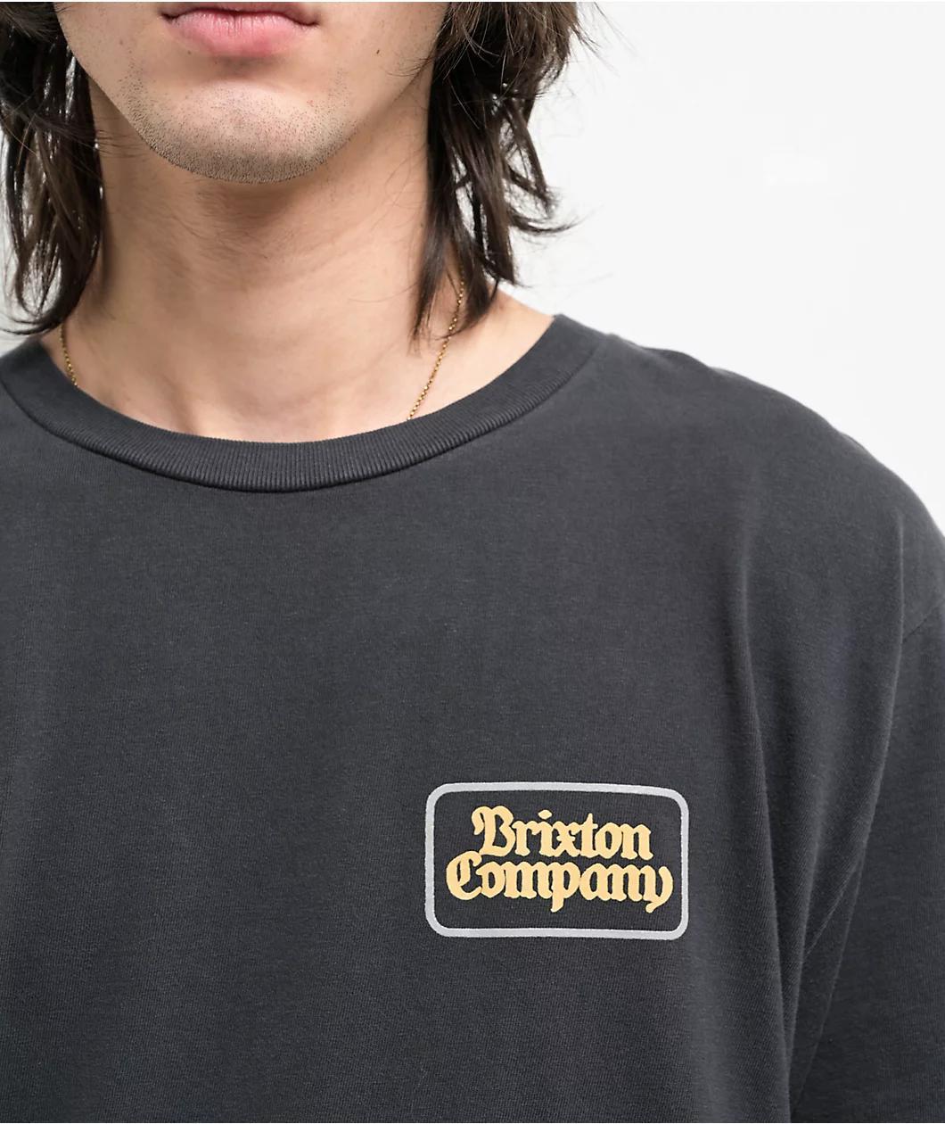 Brixton Norvell Black T-Shirt Product Image