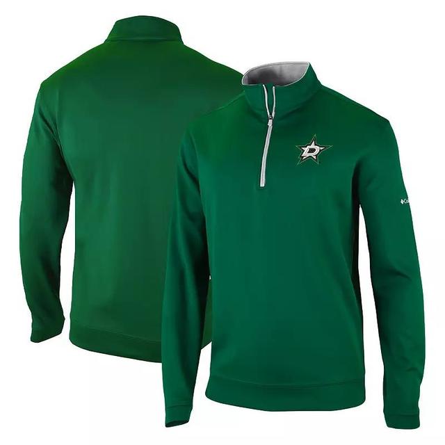 Mens Columbia Kelly Green Dallas Stars Wickham Hills Omni-Wick Quarter-Zip Jacket Product Image