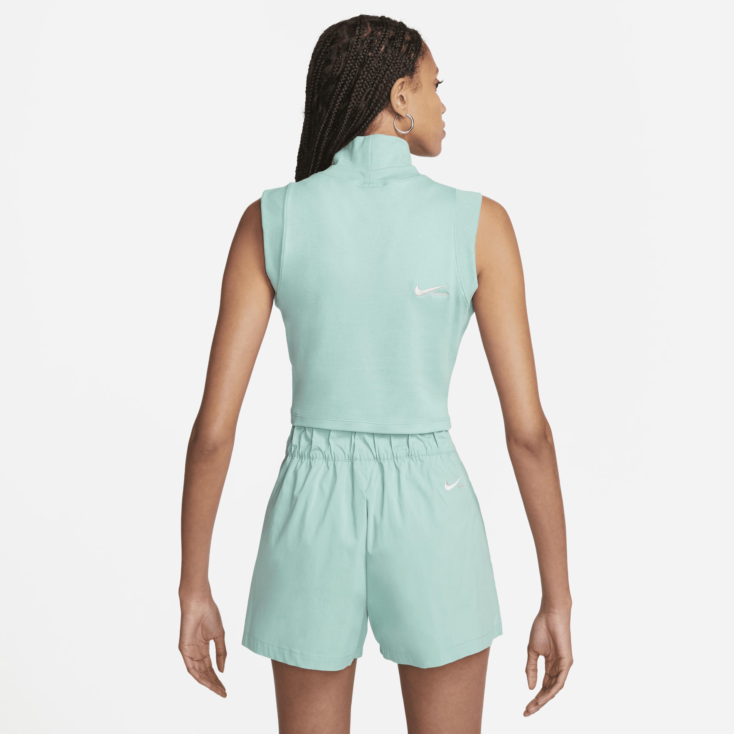 Women's Nike Sportswear Collection Mock-Neck Cropped Tank Top Product Image