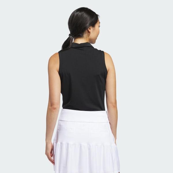 Ultimate365 Solid Sleeveless Polo Shirt Product Image