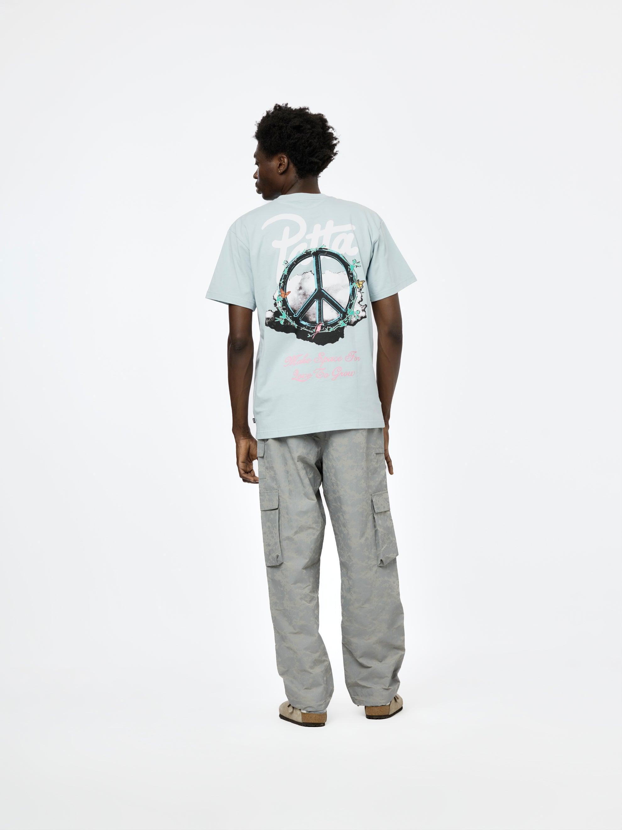 Xerox Peace T-Shirt (Dusty Blue) Product Image