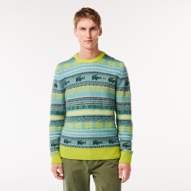 Men's Fair Isle Alpaca and Wool Blend Sweater Product Image