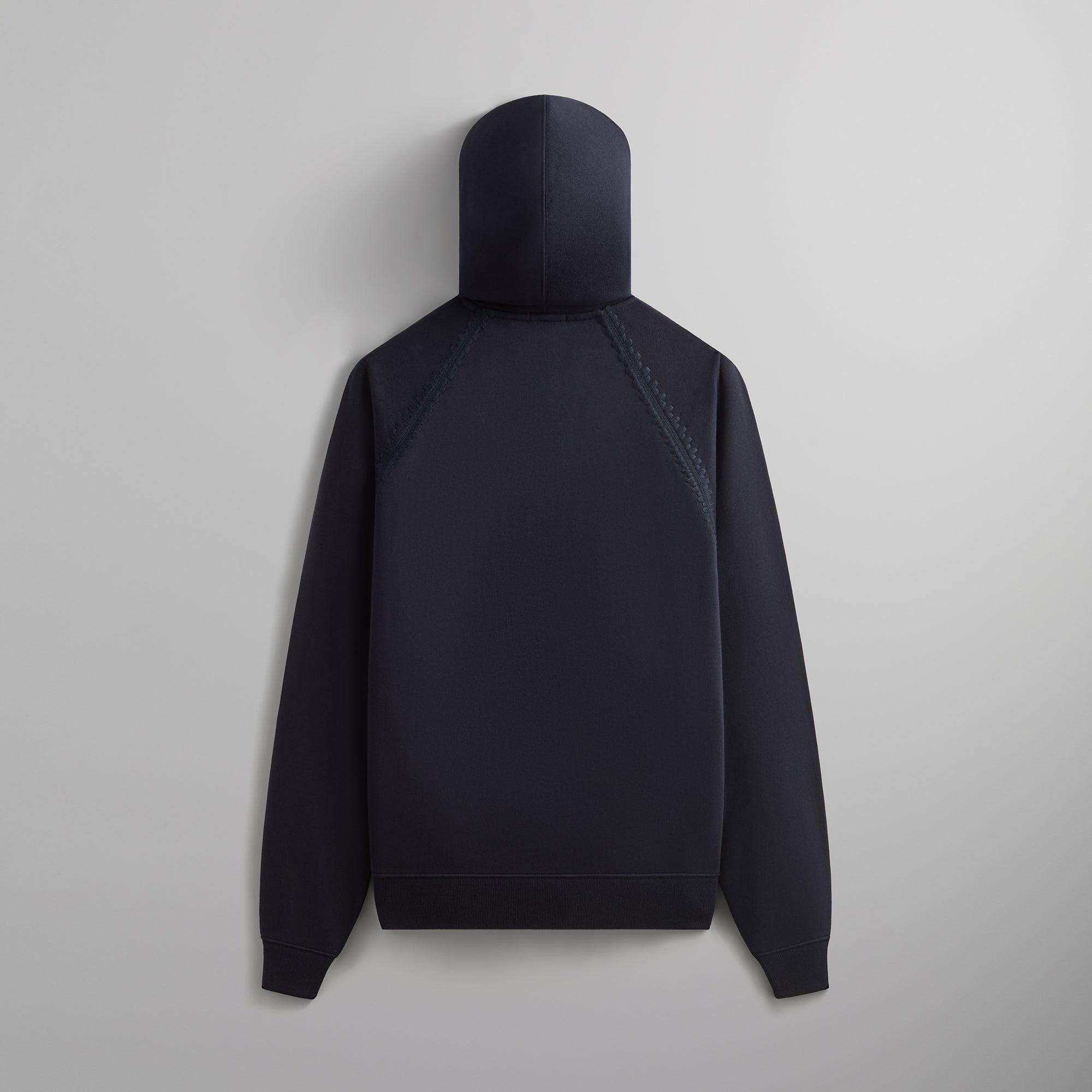 Kith Vale Raglan Full Zip Hoodie - Admiral Male Product Image