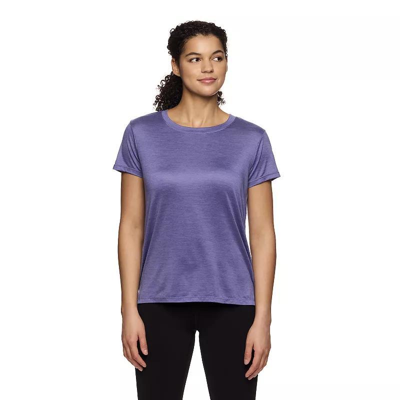 Womens Gaiam Align Marled Short Sleeve Training T-Shirt Product Image