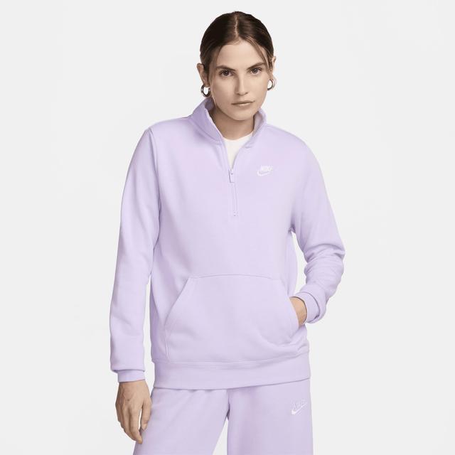 Women's Nike Sportswear Club Fleece 1/2-Zip Sweatshirt Product Image