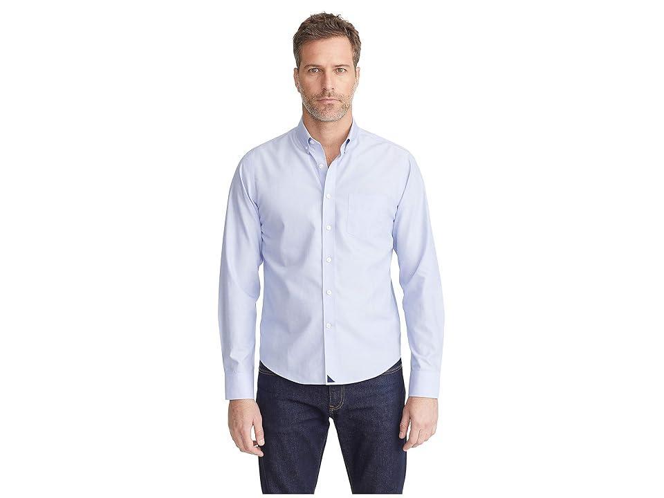 UNTUCKit Hillside Select - Wrinkle Free (Blue) Men's Clothing Product Image