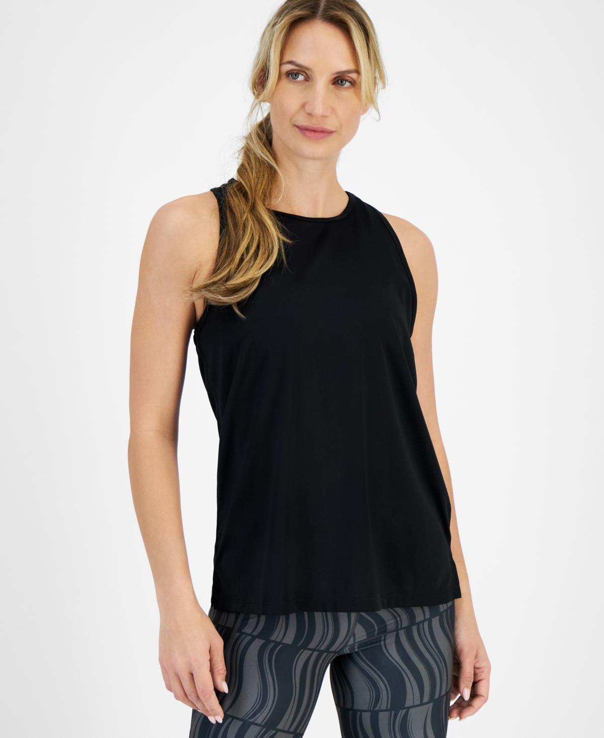 Id Ideology Womens Birdseye Mesh Racerback Tank Top, Created for Macys Product Image