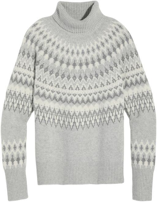 Nordic Fair Isle Turtleneck Sweater Product Image