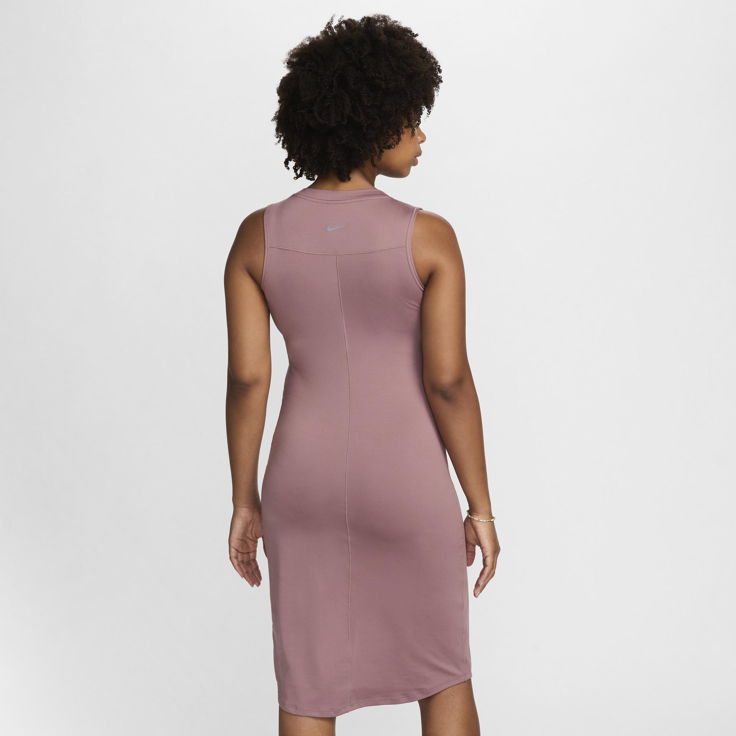 Nike Women's (M) Dri-FIT Slim-Fit Knit Dress (Maternity) Product Image