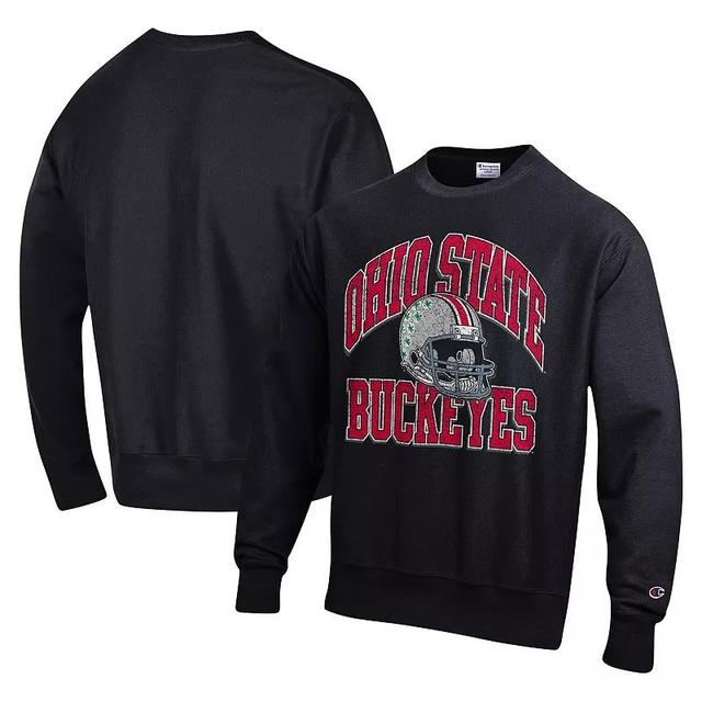 Mens Champion Ohio State Buckeyes Vault Late Night Reverse Weave Pullover Sweatshirt Product Image