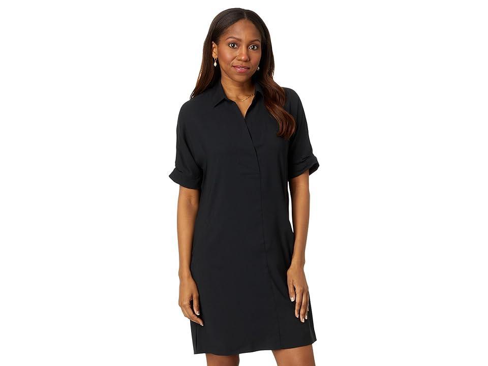 NIC+ZOE Polished Devon Dress Onyx) Women's Dress Product Image