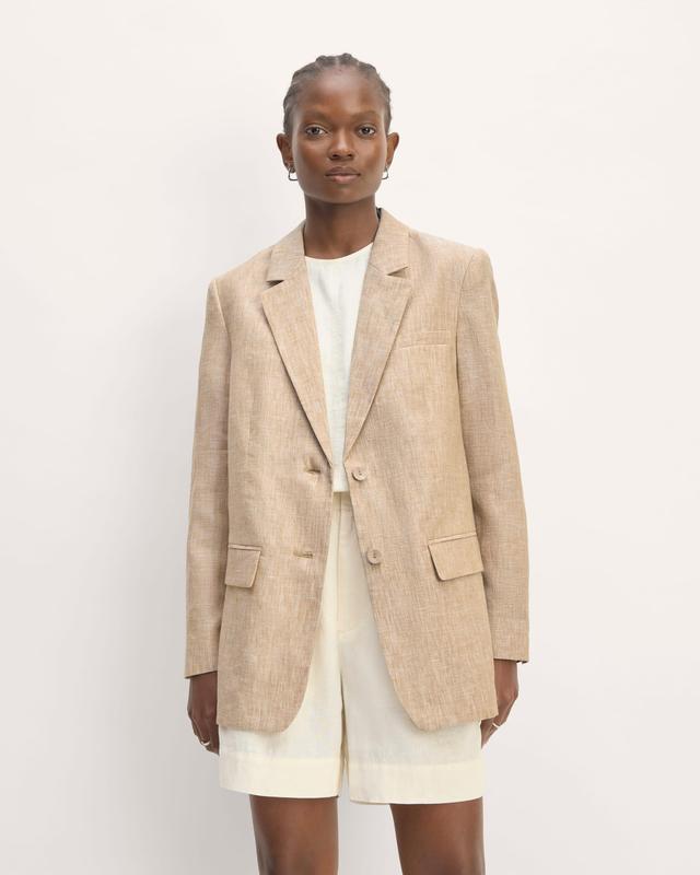 The Linen Oversized Blazer Product Image