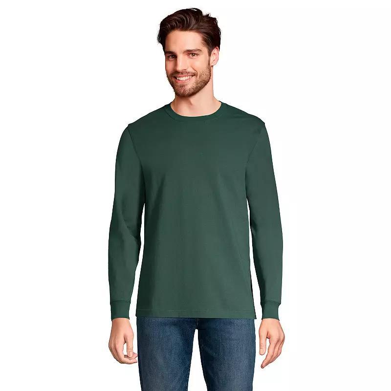 Mens Lands End Super-T Long Sleeve T-Shirt Product Image