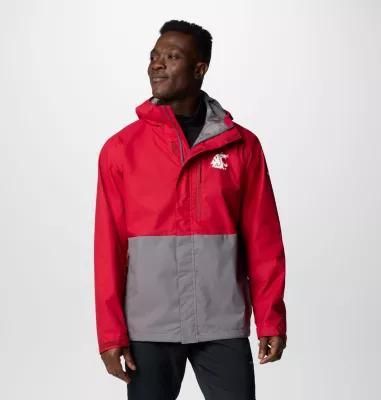 Columbia Men's Collegiate Field Bound Jacket - Washington State- Product Image