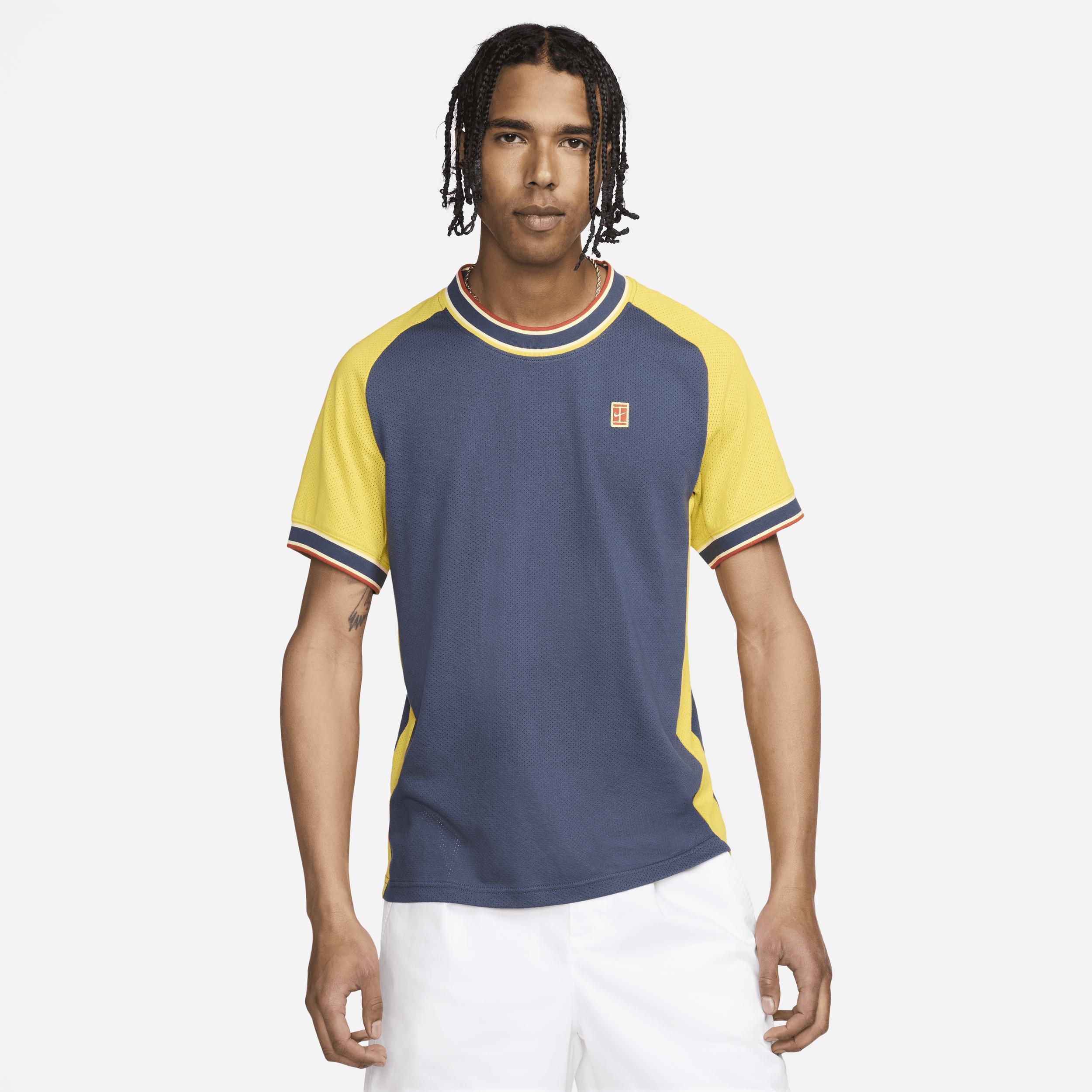 Nike Men's Court Heritage Short-Sleeve Tennis Top Product Image