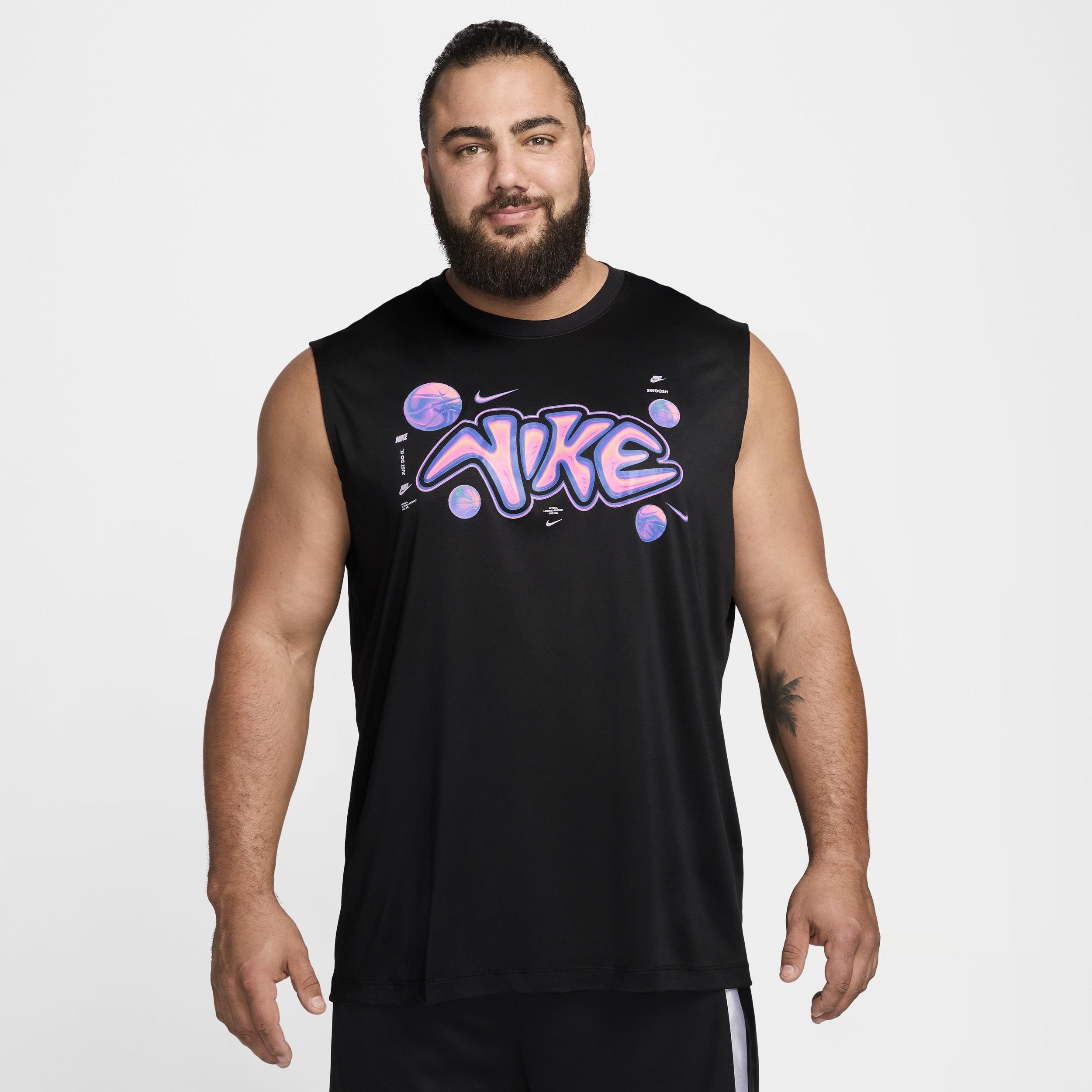 Nike Men's Dri-FIT Sleeveless Basketball T-Shirt Product Image