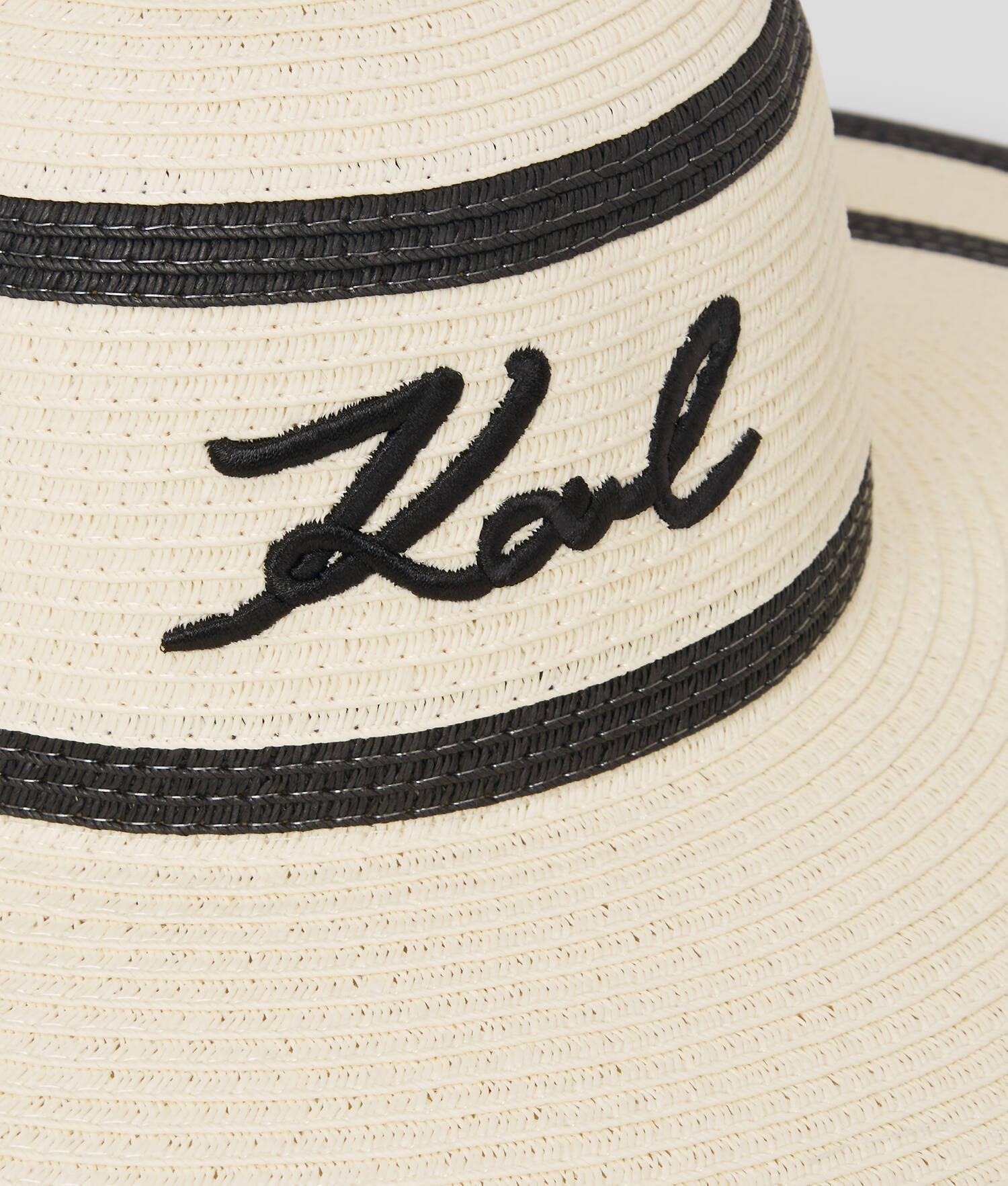 K/SIGNATURE STRIPED SUMMER HAT Product Image