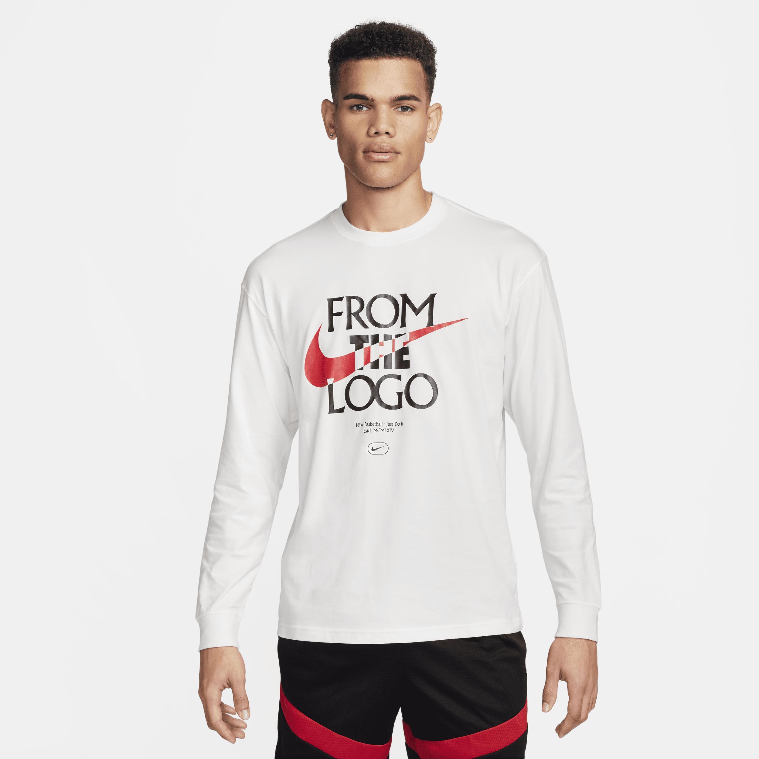 Nike Men's Max90 Long-Sleeve Basketball T-Shirt Product Image