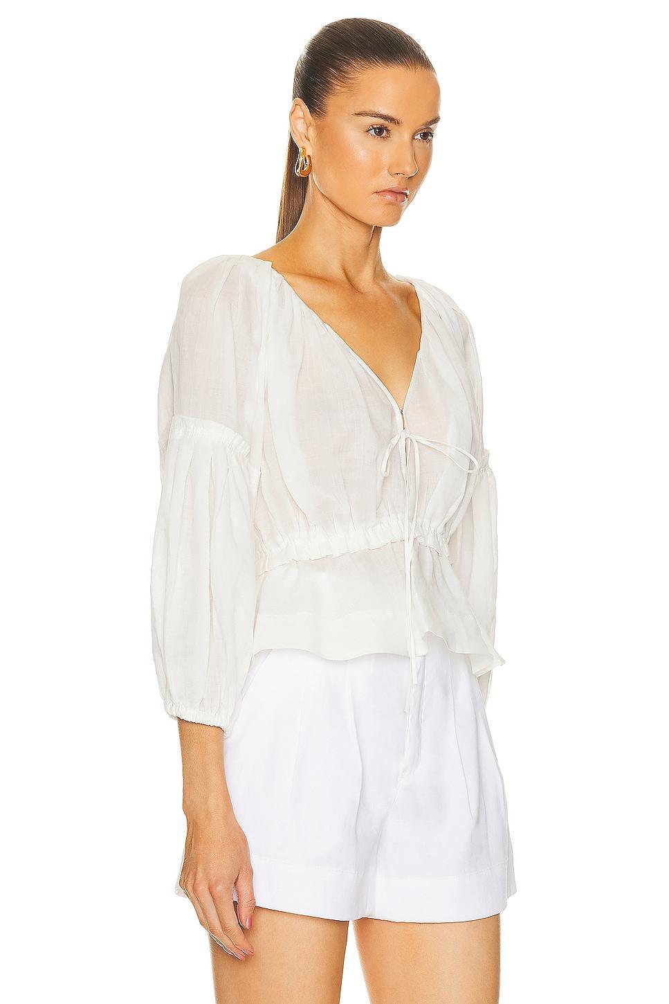 A.L.C. Leighton Top White. (also in ). Product Image